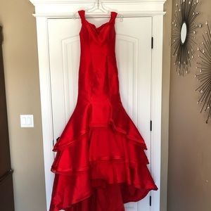 Jovani Red Prom Dress